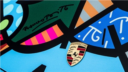 Porsche 911 Cabriolet Art Car by Romero Britto (2012)